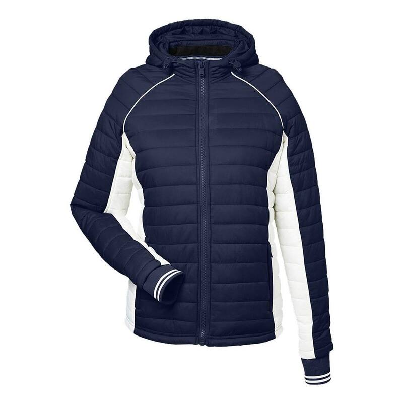 ナウティカ レディース アウター ジャケット・ブルゾン Women's Nautical Mile Hooded Puffer Jacket Navy Antique ネイビー
