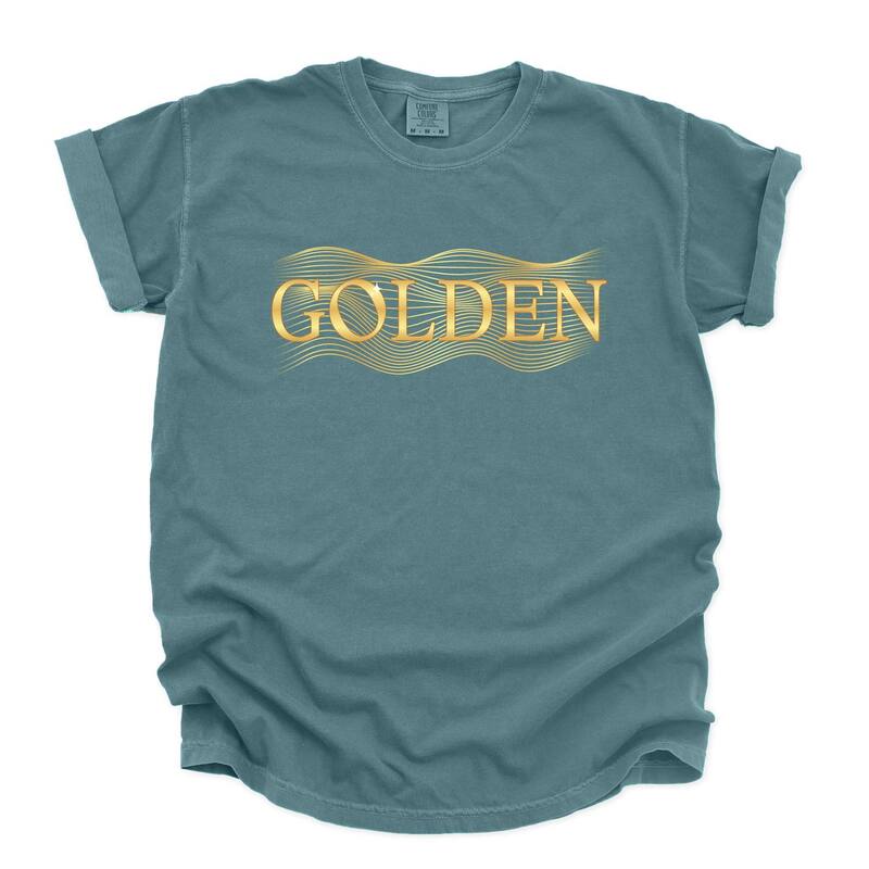 Simply Sage Market レディース トップス ティーシャツ Simply Sage Market Golden - Garment Dyed Tee Blue Spruce 青色 Tシャツ・カットソー-トップス-レディースファッション
