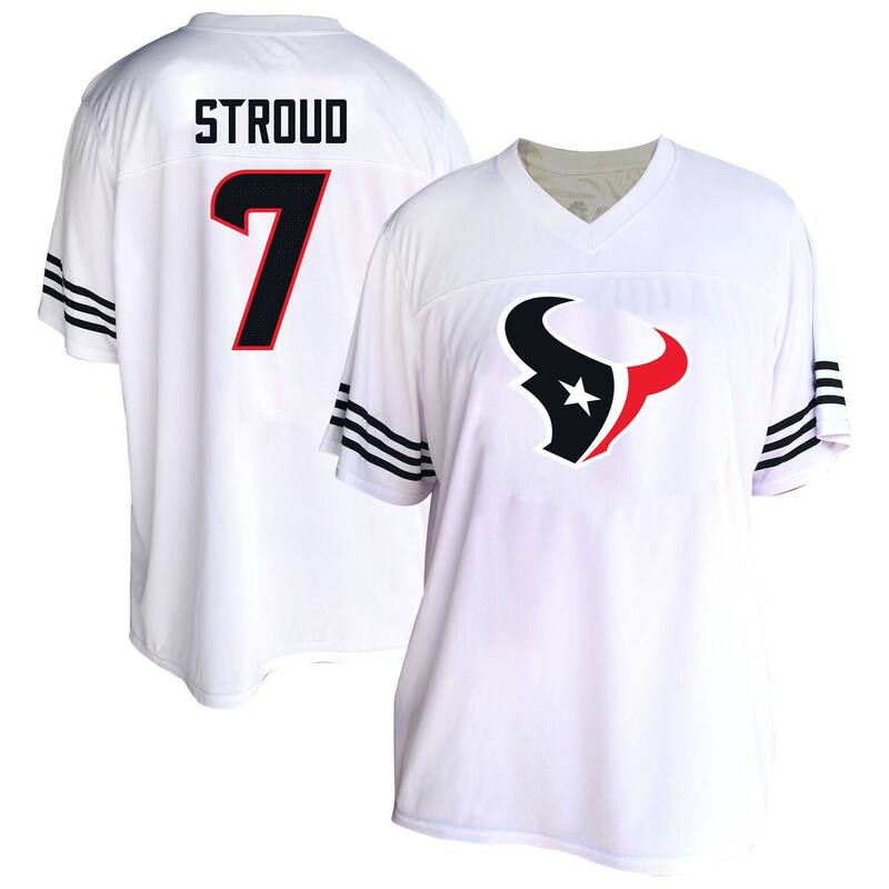 ファナティクス レディース トップス プルオーバー つけ加える大きさ プルオーバー Women\u0027s Fanatics C.J. Stroud White Houston Texans Plusize Fashion Jersey Txs White 白いこと