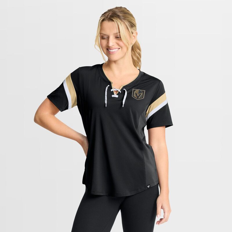 ファナティクス レディース トップス Tシャツ Women Fanatics Black Vegas Golden Knights Offside Athena T-Shirt Lvk Black ブラック