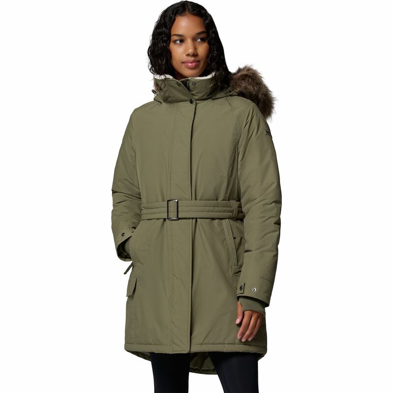コロンビア レディース アウター ジャケット・ブルゾン パーカー Women's Columbia Icelandite IInsulated Parka Stone Green グリーン