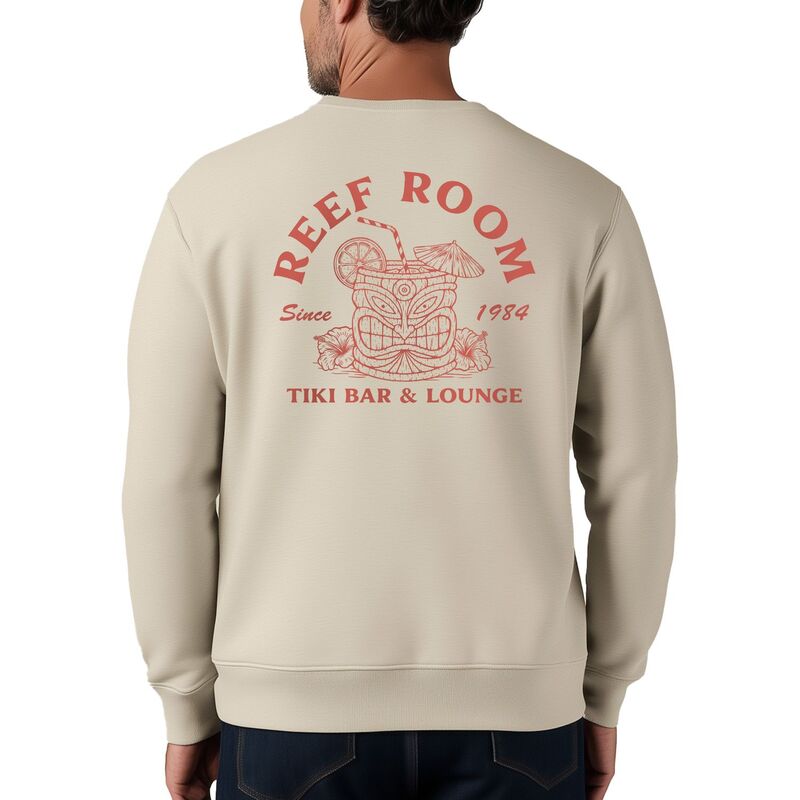 リーフ メンズ トップス Tシャツ スウェット フリース Men's REEF Hurricane Crew Fleece Sweatshirt Cream クリーム