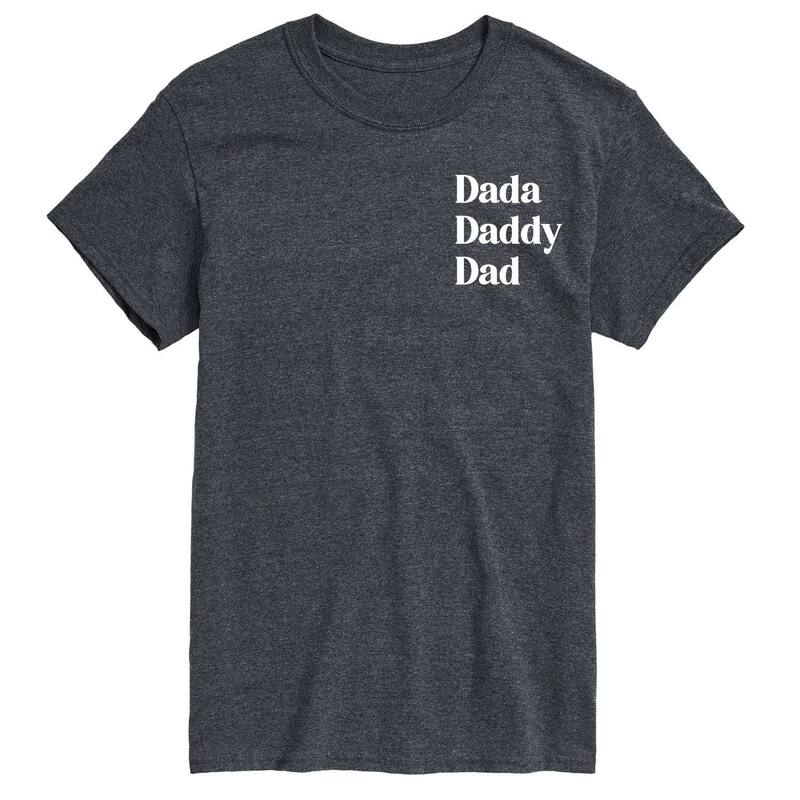 アニメキャラクター メンズ トップス Tシャツ トール グラフィック Licensed Character Big & Tall Dadaddy Dad Graphic Tee Heather Charcoal チャコール