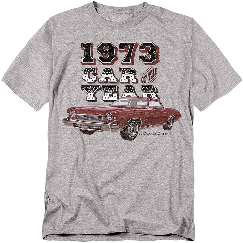 アニメキャラクター メンズ トップス Tシャツ トール グラフィック Licensed Character Big & Tall Chevrolet 1973 Car Of The Year Graphic Tee Heather Gray グレー 5,905円