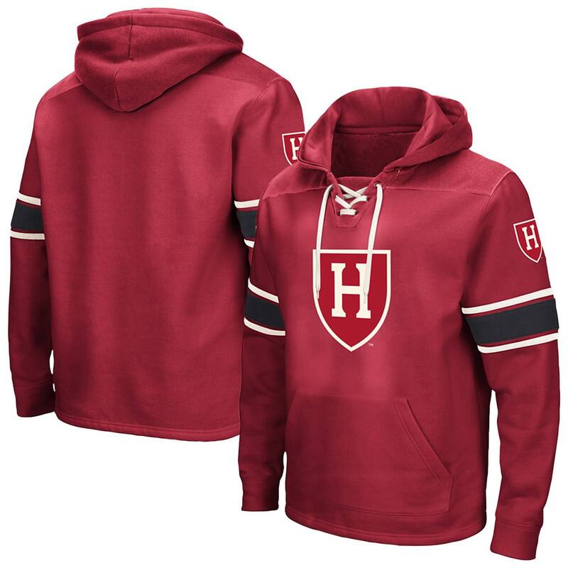 コロシアム メンズ トップス Tシャツ レース パーカー Men's Colosseum Crimson Harvard Crimson 2.0 Lace-Up Hoodie Hared レッド｜ReVida 店
