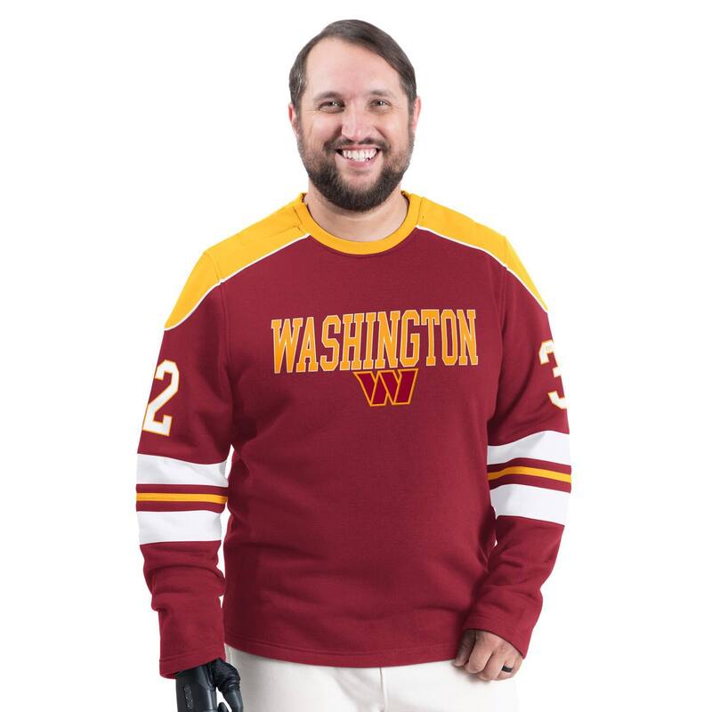 カール バンクス メンズ トップス Tシャツ クルーネック スウェット Men's G-III Sports by Carl Banks Burgundy Washington Commanders Adaptive Lord Stanley Crewneck Sweatshirt Wft Med Re バーガンディ