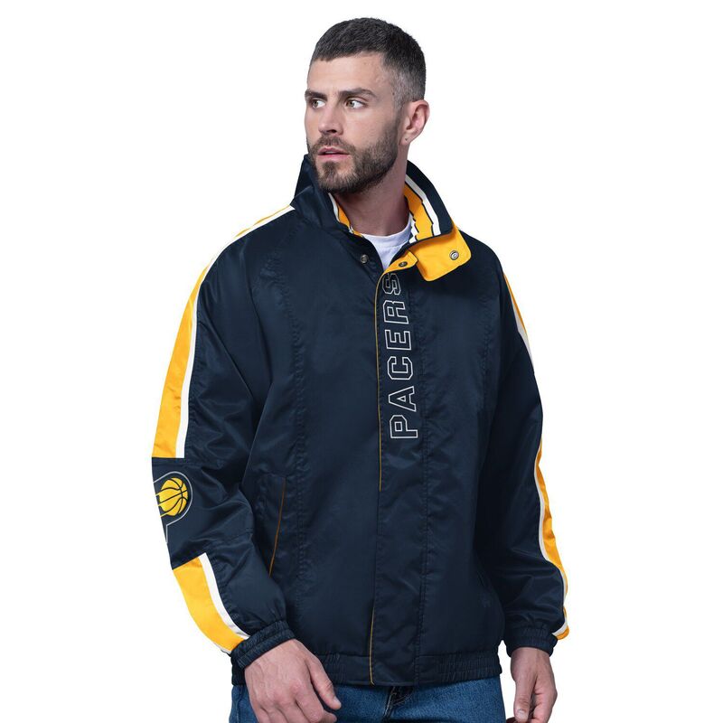 スターター メンズ アウター ジャケット・ブルゾン Men'starter Navy Indiana Pacers Freestyle Lightweight Full-Zip Jacket Pcr Navy ネイビー