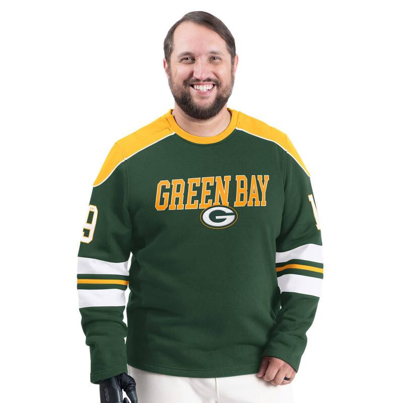 カール バンクス メンズ トップス Tシャツ クルーネック スウェット Men's G-III Sports by Carl Banks Green Bay Packers Adaptive Lord Stanley Crewneck Sweatshirt Pkr Green グリーン