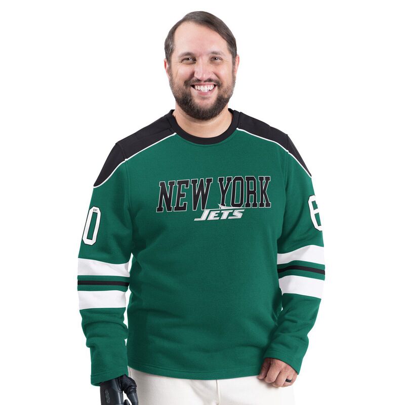 カール バンクス メンズ トップス Tシャツ クルーネック スウェット Men's G-III Sports by Carl Banks Greenew York Jets Adaptive Lord Stanley Crewneck Sweatshirt Jet Green グリーン 15,961円
