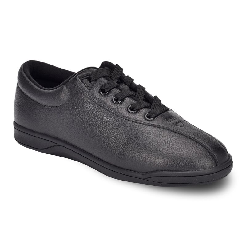 イージースピリット レディース シューズ スニーカー なめし革 Easy Spirit AP1 Women\u0027s Leather Sneakers Black 黒いこと