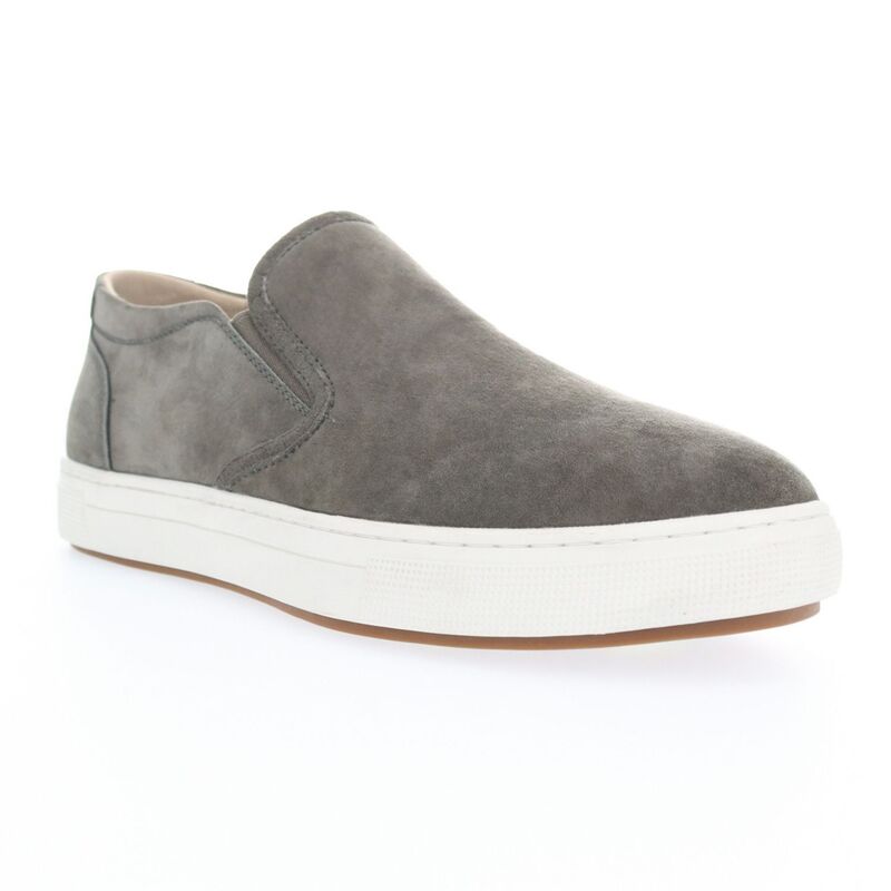 プロペット メンズ シューズ スニーカー スエード Propet Kip Men'suede Slip-On Shoescout Green グリーン