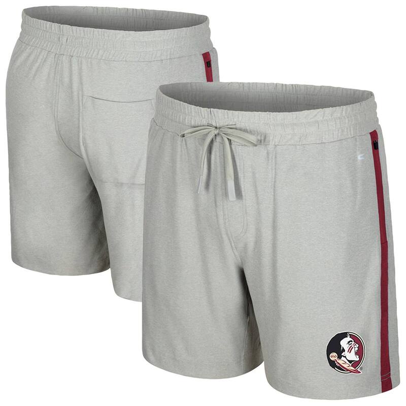 コロシアム メンズ ボトムス ハーフパンツ・ショーツ ショートパンツ Men's Colosseum Gray Florida State Seminoles Mac Shorts Fsu Grey グレー｜ReVida 店