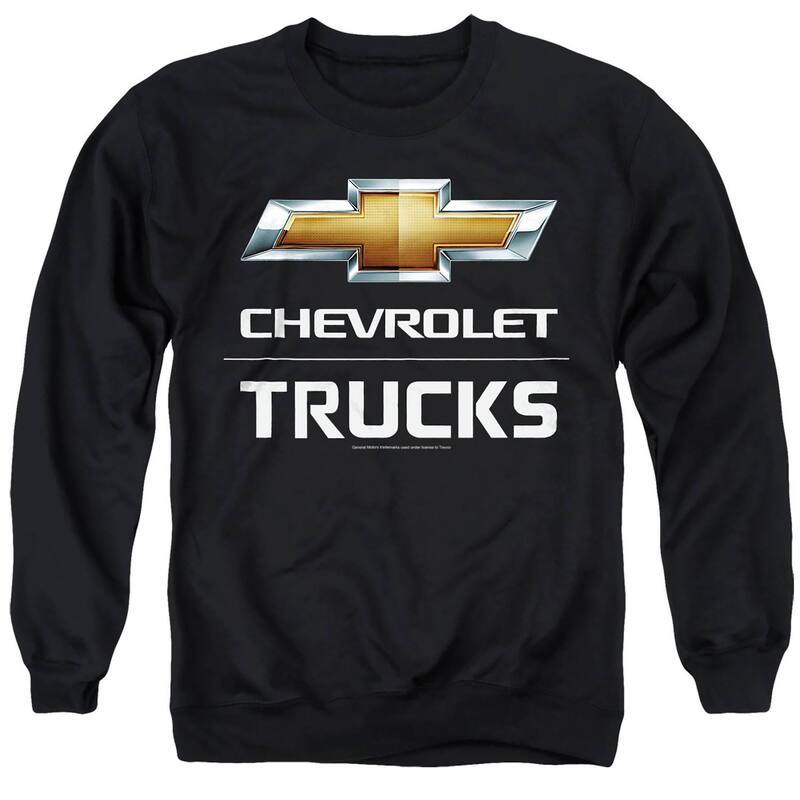 アニメ文字記号 メンズ トップス ティーシャツ 流汗 グラフィック Licensed Character Men\u0027s Chevroletrucks Graphic Sweatshirt Black 黒いこと トップス-メンズファッション-Tシャツ・カットソー