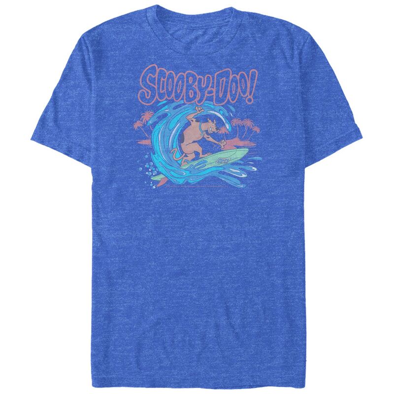 アニメキャラクター メンズ トップス Tシャツ トール グラフィック Licensed Character Big & Tall Scooby-Doo Surfer Dographic Tee Royal Heather ヘザー