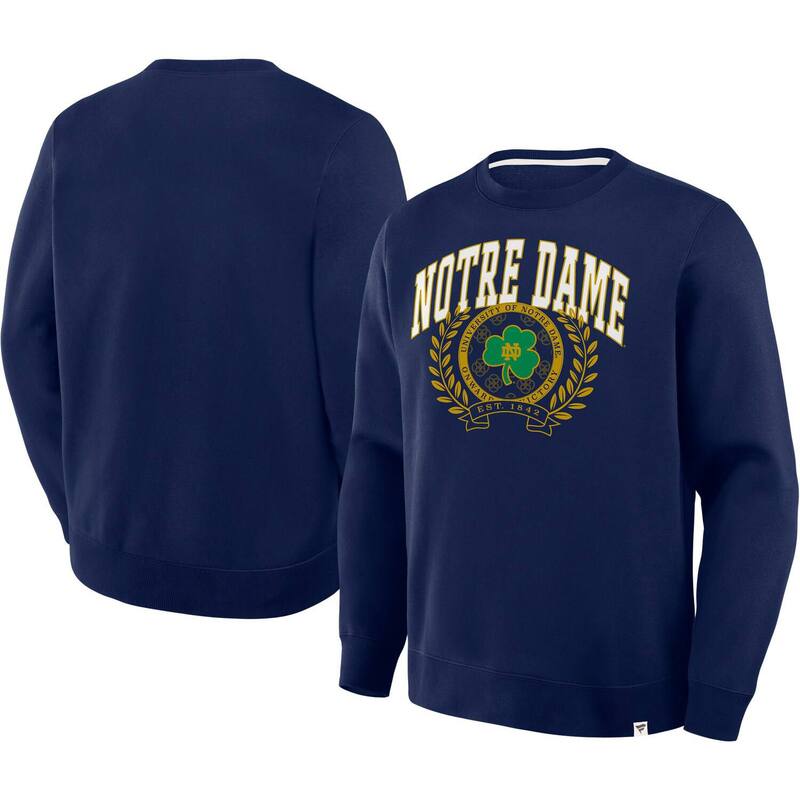 ファナティクス メンズ トップス Tシャツ スウェット Men's Fanatics Navy Notre Dame Fighting Irish Strength in Unity Legacy Pullover Sweatshirt Ntd Navy ネイビー
