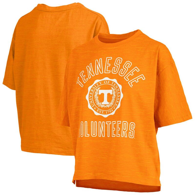 プレスボックス レディース トップス Tシャツ Women's Pressbox Tennessee Orange Tennessee Volunteers Motley Crew Bishop Waist Length Oversized T-Shirten Orange オレンジ｜ReVida 店