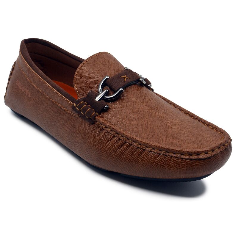 アカデミクス メンズ シューズ スリッポン・ローファー Akademiks Dover Men's Loafers Tan タン|ReVida 店