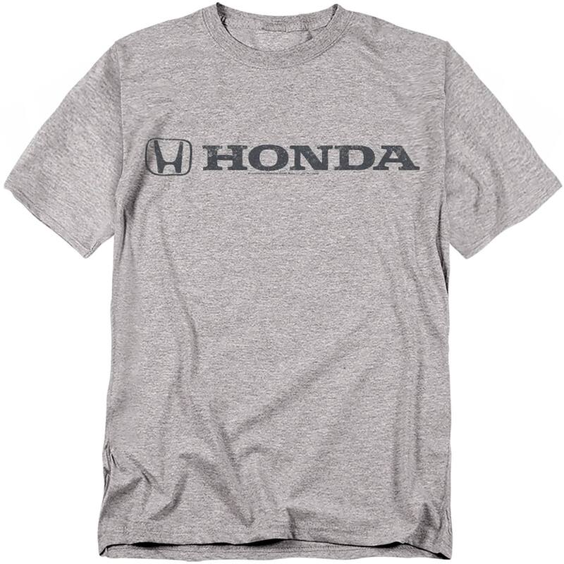 アニメキャラクター メンズ トップス Tシャツ トール ロゴ グラフィック Licensed Character Big & Tall Honda Distressed Horizontalogo Graphic Tee Heather Gray グレー