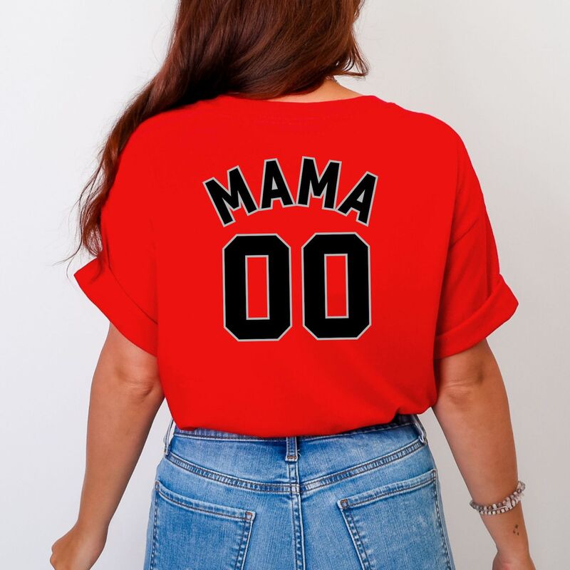 Simply Sage Market レディース トップス ティーシャツ ティーシャツ Simply Sage Market Mama Jersey Heart - Womens Garment Dyed Tee Red 赤いこと Tシャツ・カットソー-トップス-レディースファッション