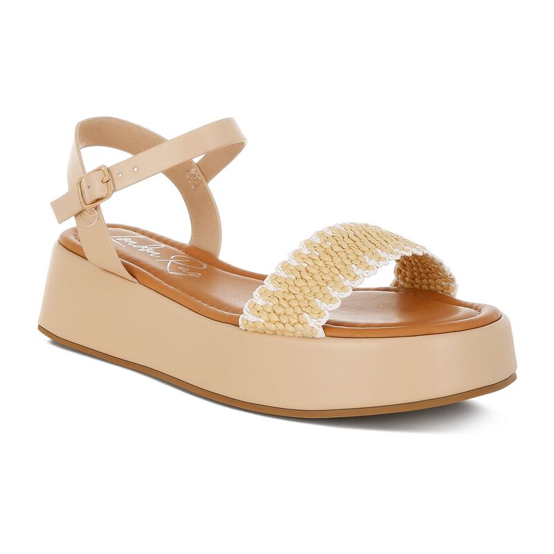 ロンドンラグ レディース シューズ サンダル プラットホーム London Rag Anglong Women\u0027s Platform Sandals Beige ベージュ