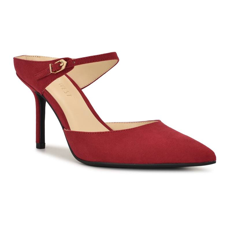 ナインウェスト レディース シューズ パンプス Nine West Dakka Women's Pointy Toe Slip-On Dress Pumps Red レッド