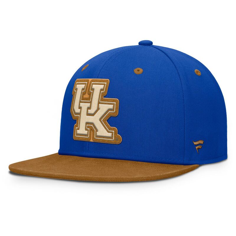 ファナティクス メンズ アクセサリー 帽子 Men's Fanatics Royal/Brown Kentucky Wildcats NoBo Fitted Hat Ken Blue ブルー 8,495円