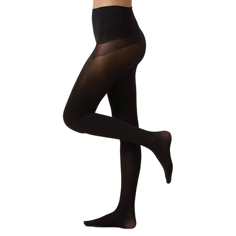 メモイ レディース アンダーお召しもの ソックス MeMoi Women\u0027s Perfectly Opaque Seamless Top 60 Denier Tights Black 黒いこと