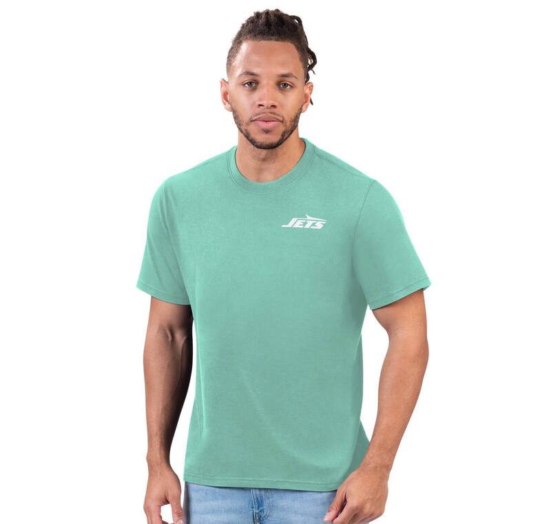 マルガリータビル メンズ トップス Tシャツ Men's Margaritaville Mint New York Jets Wastin' Away T-Shirt Jet Multi マルチカラー