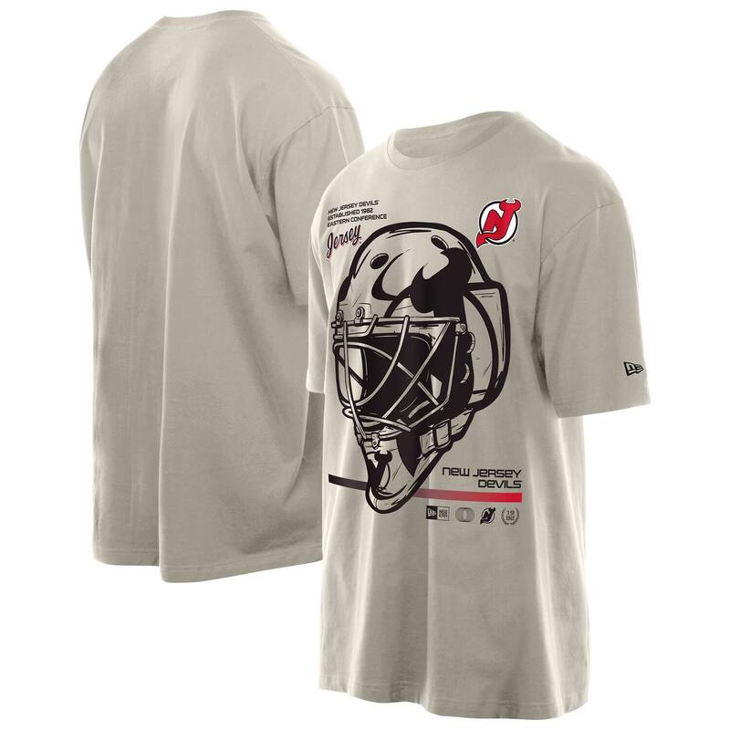 ニューエラ メンズ トップス Tシャツ ジャージー Men's New Era Tanew Jersey Devils Goalie Mask T-Shirt Nhl Multi マルチカラー