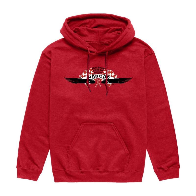 アニメキャラクター メンズ トップス Tシャツ ロゴ パーカー グラフィック Licensed Character Men's NASCAR 1948 Logo Graphic Hoodie Red レッド