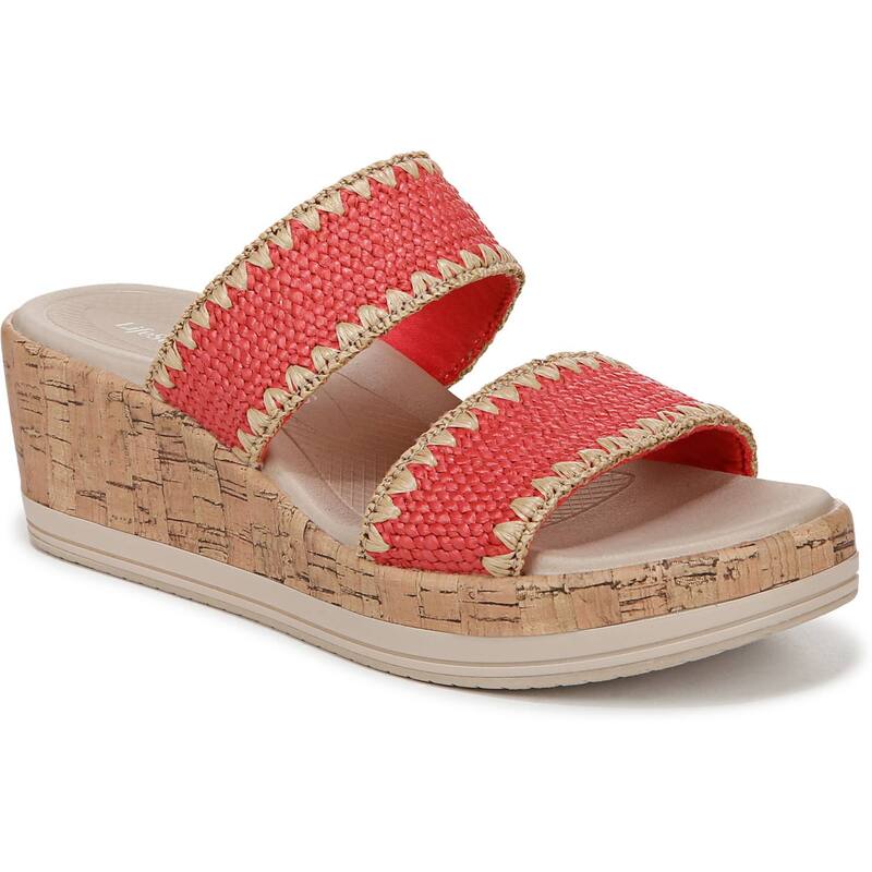 ライフストライド レディース シューズ サンダル LifeStride Resort Women's Wedge Sandals Coral コーラル
