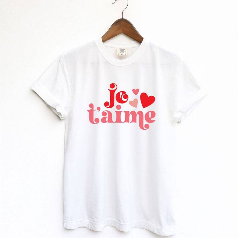 Simply Sage Market レディース トップス ティーシャツ Simply Sage Market Je T\u0027aime Garment Dyed Tees White 白いこと トップス-レディースファッション-Tシャツ・カットソー