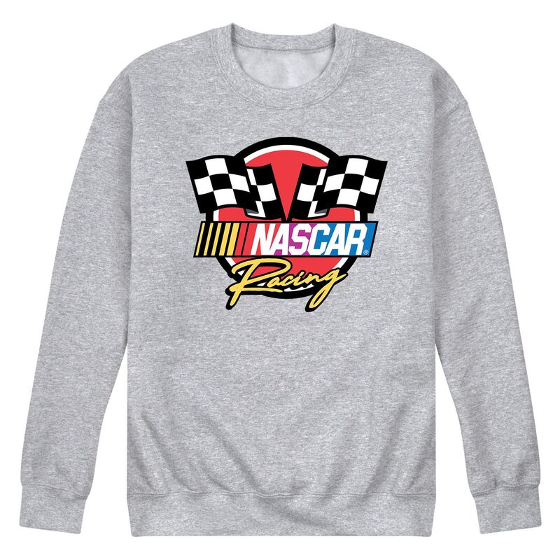 アニメキャラクター メンズ トップス Tシャツ スウェット ロゴ フリース Licensed Character Men's NASCARacing Logo Fleece Sweatshirt Heather Gray グレー