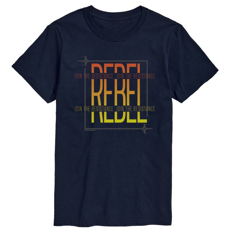 スター ウォーズ メンズ トップス Tシャツ グラフィック Men'star Wars Join The Resistance Graphic Tee Navy ネイビー 7,489円
