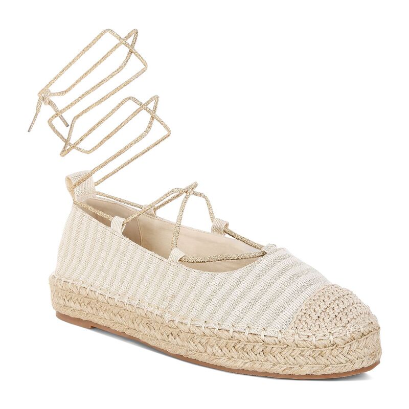 ロンドンラグ レディース シューズ サンダル London Rag Oplin Women\u0027s Espadrille Shoes Gold ゴールド