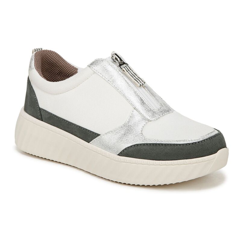 ビジーズ レディース シューズ スニーカー Bzees Winner Women's Zip-Up Sneakers White Sage Fabric ホワイト 17,375円