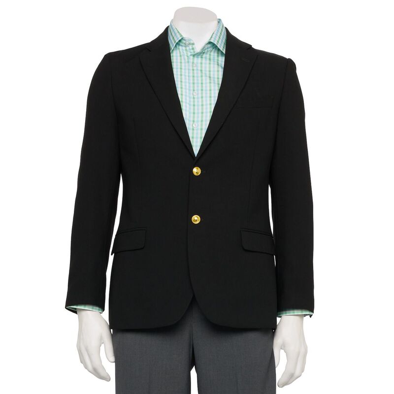 ナウティカ メンズ アウター ジャケット・ブルゾン ブレザー Men's Nautica Modern Fit Stretch Blazer Black ブラック