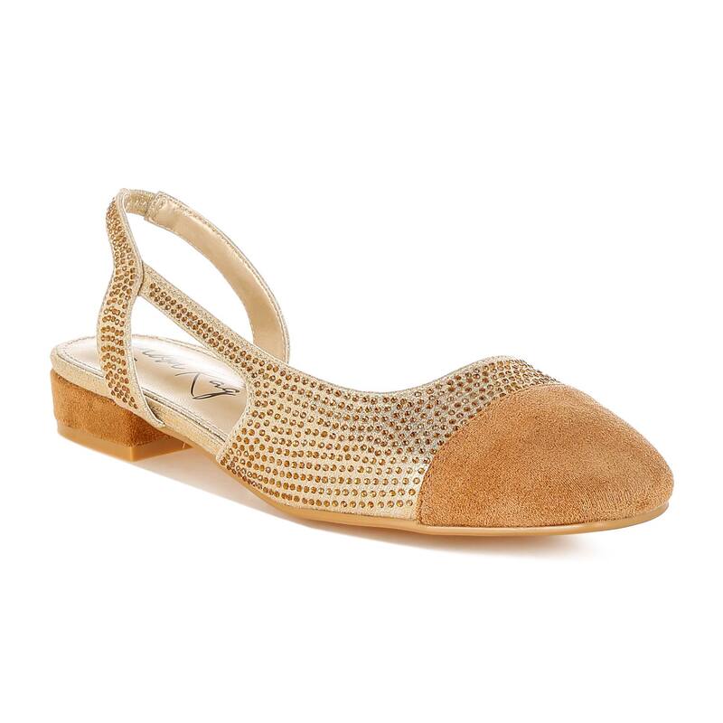 ロンドンラグ レディース シューズ サンダル 旗がしら London Rag Rerita Women\u0027s Cap Toe Flats Gold ゴールド
