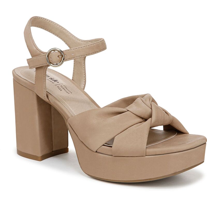 ライフストライド レディース シューズ パンプス プラットホーム 踵 LifeStride August Women\u0027s Platform Heels Tan タン