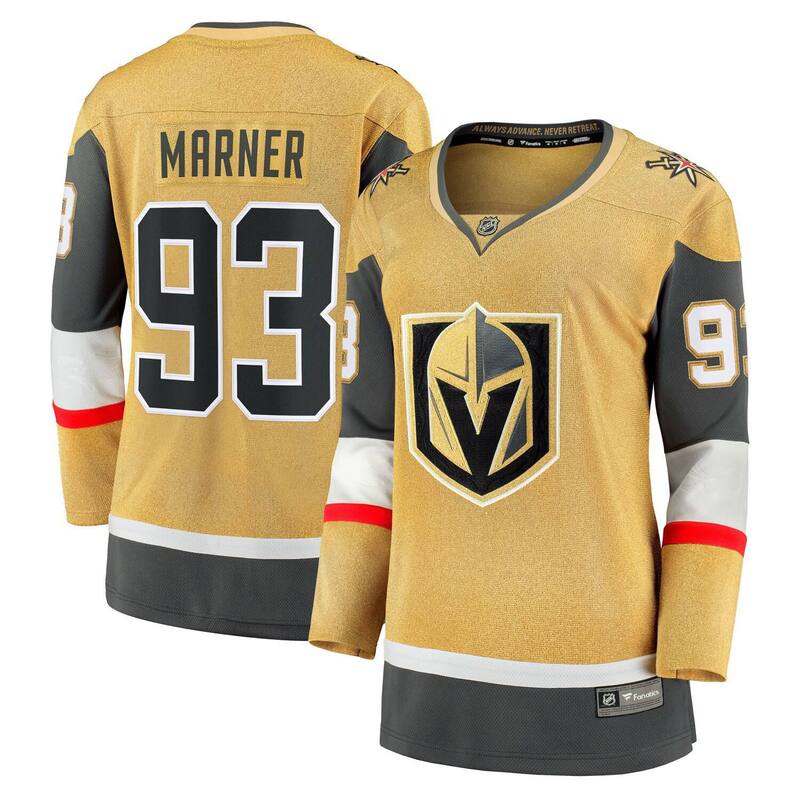 ファナティクス レディース トップス Tシャツ ジャージー Women's Fanatics Mitch Marner Gold Vegas Golden Knights Home Breakaway Jersey Lvk Gold ゴールド｜ReVida 店