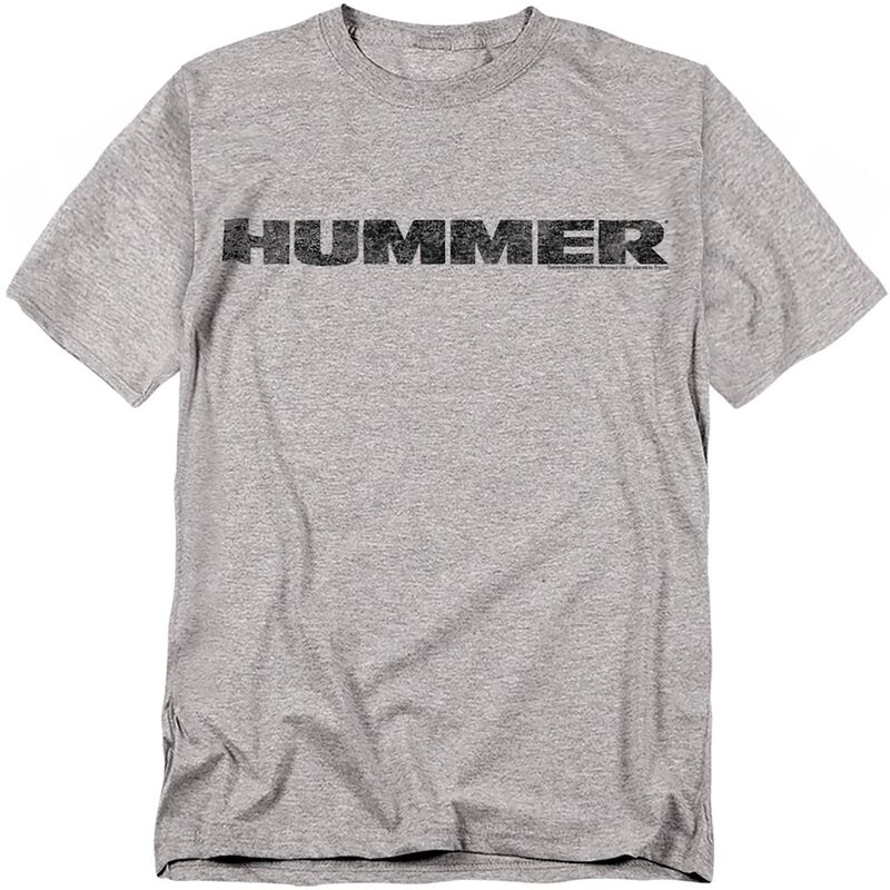 アニメキャラクター メンズ トップス Tシャツ トール ロゴ グラフィック Licensed Character Big & Tall Hummer Distressed Hummer Logo Graphic Tee Heather Gray グレー