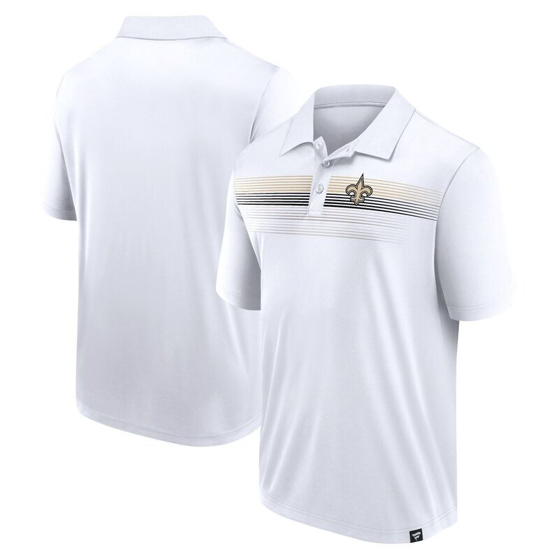 ファナティクス メンズ トップス Tシャツ ポロシャツ トール Men's Fanatics White New Orleansaints Big & Tall Sublimated Polo Snt White ホワイト