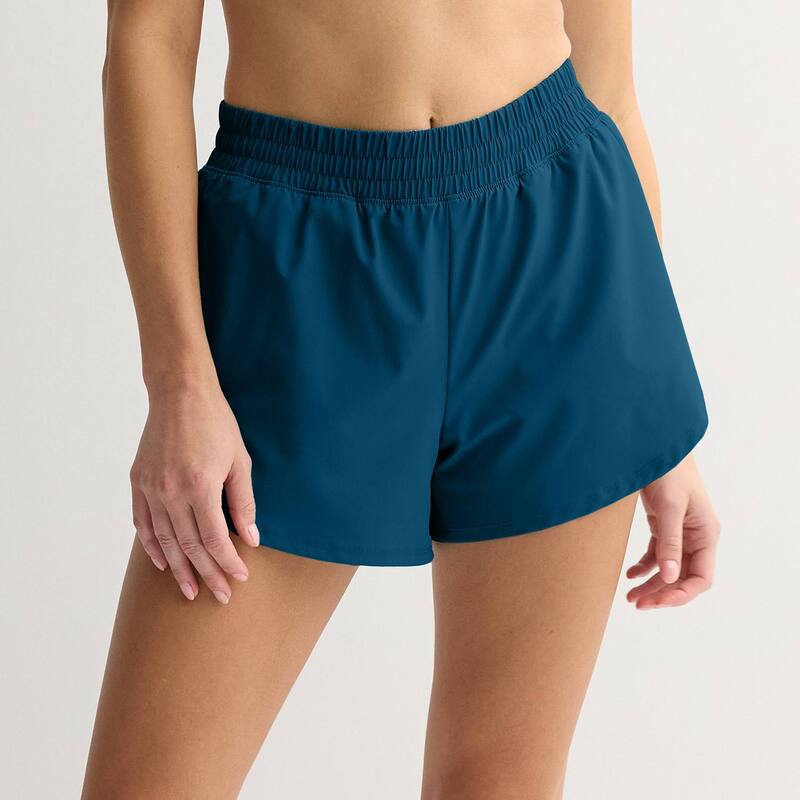 Tek Gear レディース ボトムス ハーフパンツ・ショーツ ショートパンツ Women's Tek Gear Woven Run Shorts Blue Crayon ブルー