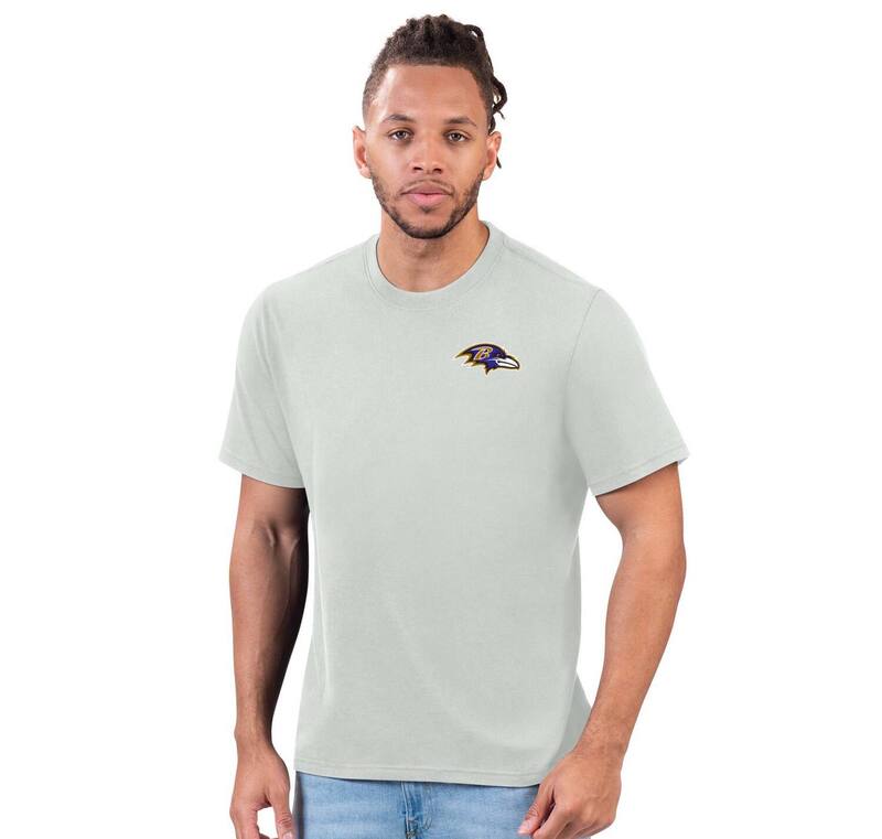 マルガリータビル メンズ トップス Tシャツ Men's Margaritaville Gray Baltimore Ravens Flip Flop T-Shirt Rav Grey グレー