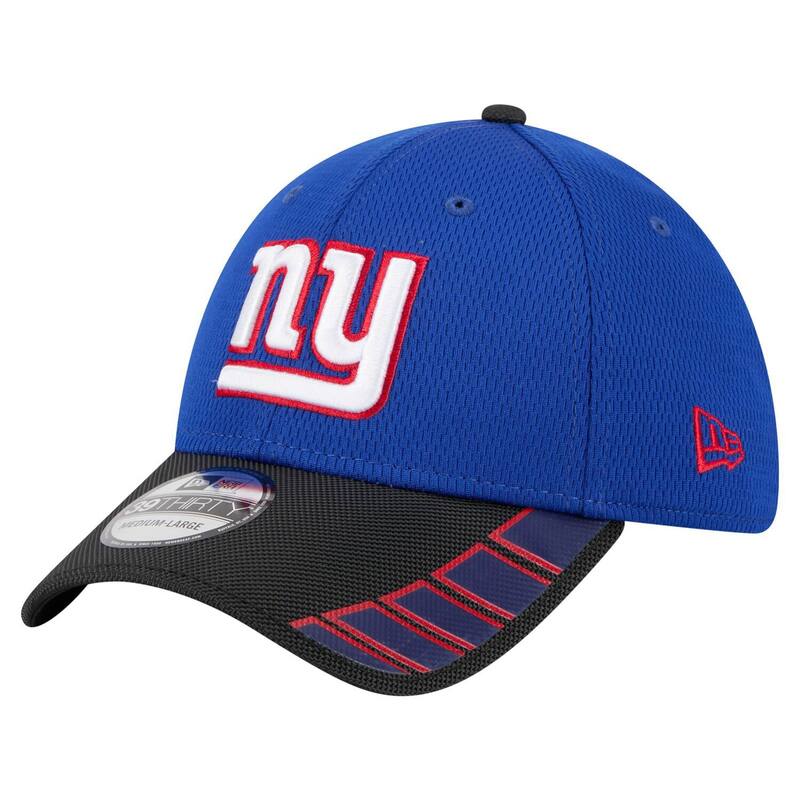 ニューエラ メンズ アクセサリー 帽子 Men's New Era Royal New York Giants Visor Hit 39THIRTY Flex Hat Gia Blue ブルー