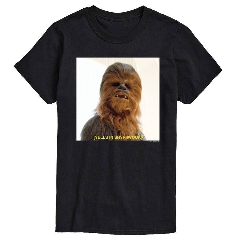 スター ウォーズ メンズ トップス Tシャツ グラフィック Men'star Wars Chewbacca Graphic Tee Black ブラック