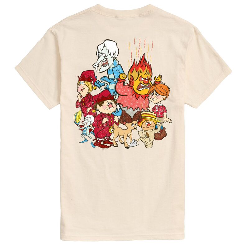 アニメキャラクター メンズ トップス Tシャツ トール グラフィック Licensed Character Big & Tall The Year Without A Santa Claus Graphic Tee Cream クリーム