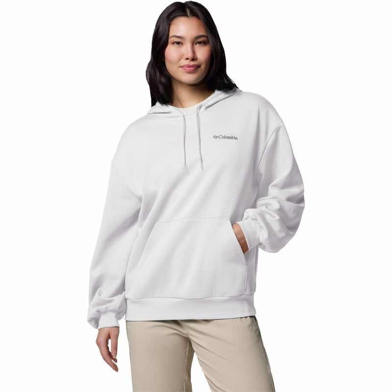 コロンビア レディース アウター ニット・セーター パーカー Women's Columbialdermore Hoodie White ホワイト