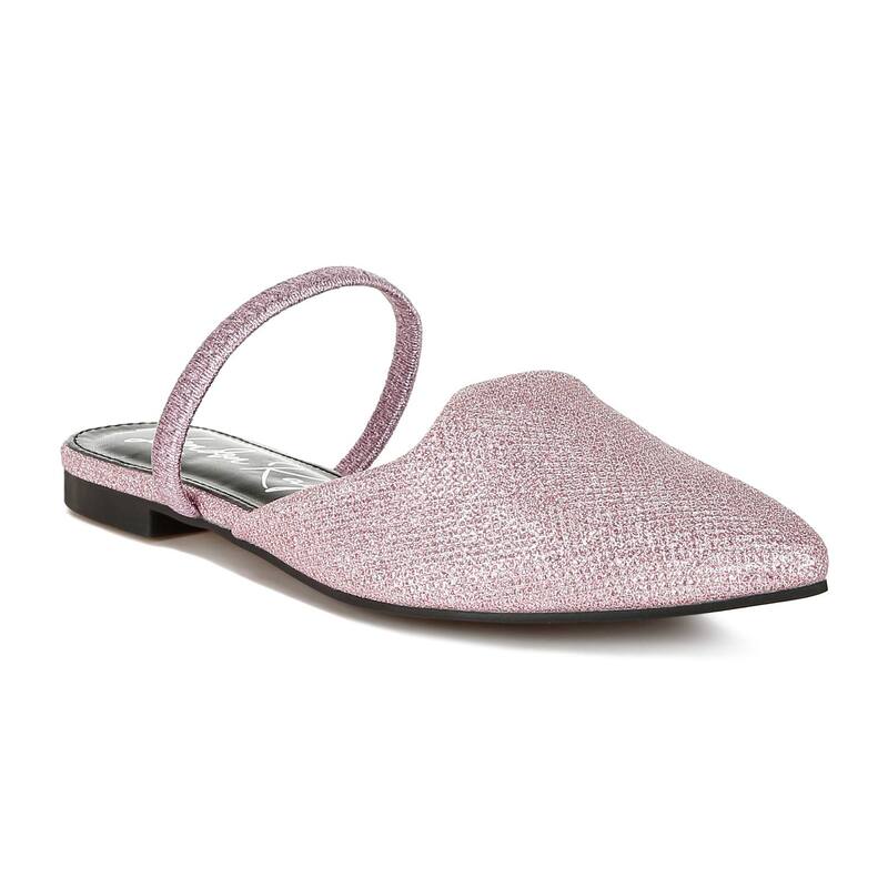 ロンドンラグ レディース シューズ サンダル London Rag Twiggy Women's Mule Flats Pink ピンク|ReVida 店