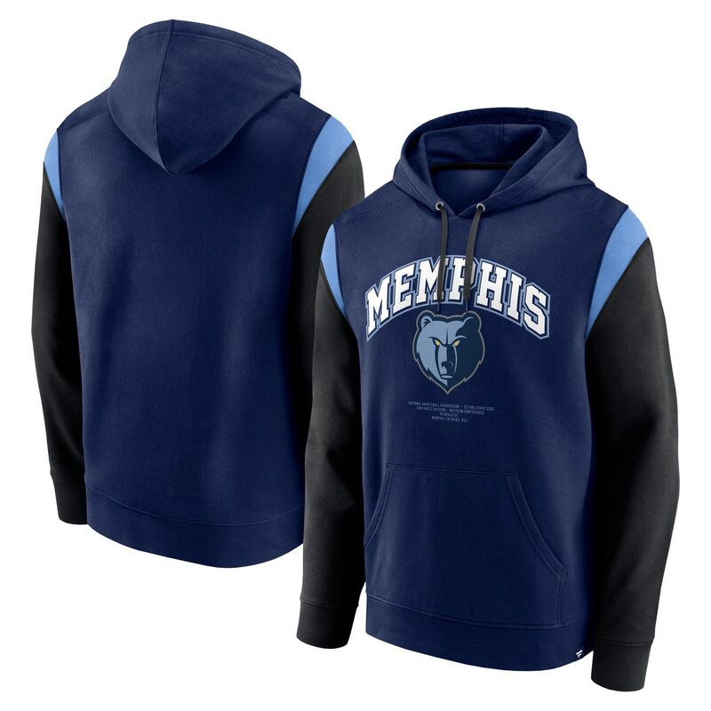 ファナティクス メンズ トップス Tシャツ パーカー Men's Fanatics Navy Memphis Grizzliescorer Pullover Hoodie Grz Navy ネイビー
